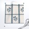 Modern Farmhouse French Floral Cottage Core Traditional Blue Cream Custom Pre-pasted Wallpaper by Spoonflower Pre-Pasted Wallpaper 2FT Wide 14155144